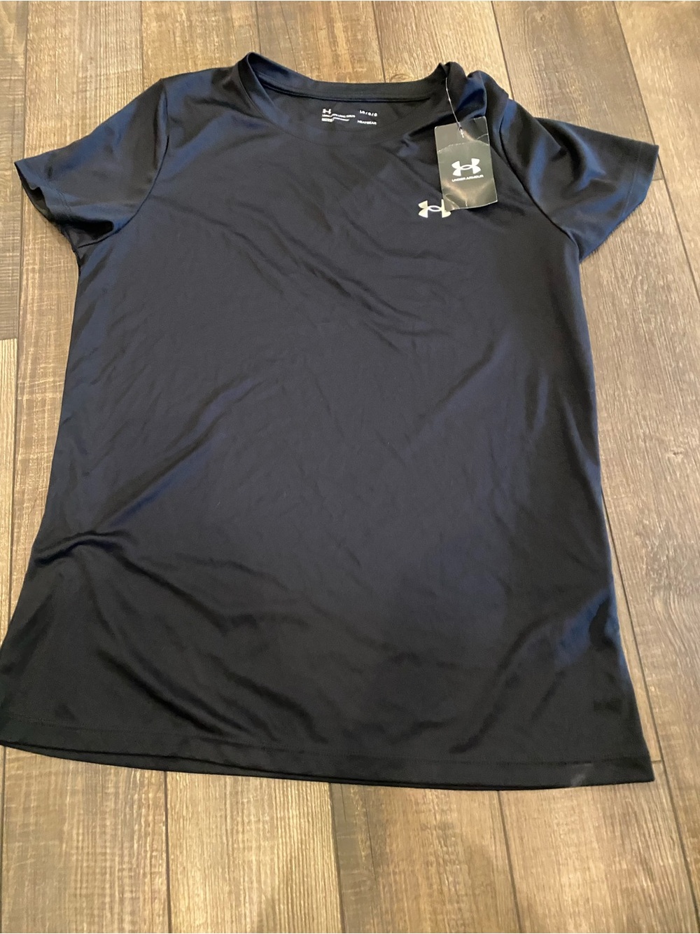 Under Armour Women’s Black Short-Sleeve Performance Tee